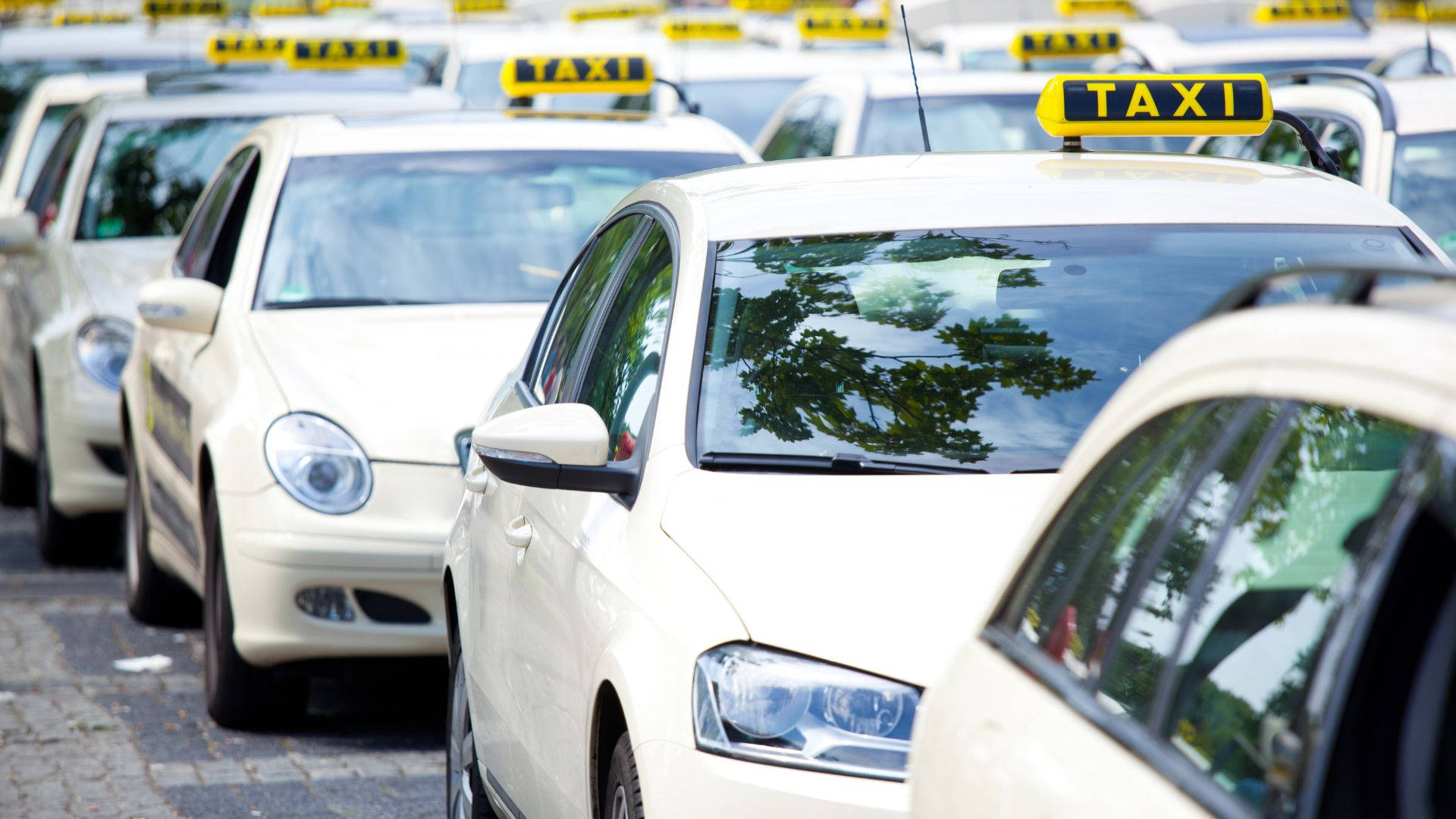 Taxi service background